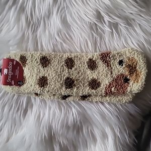 Snugadoo Kitty Cat Cream with Dots Socks